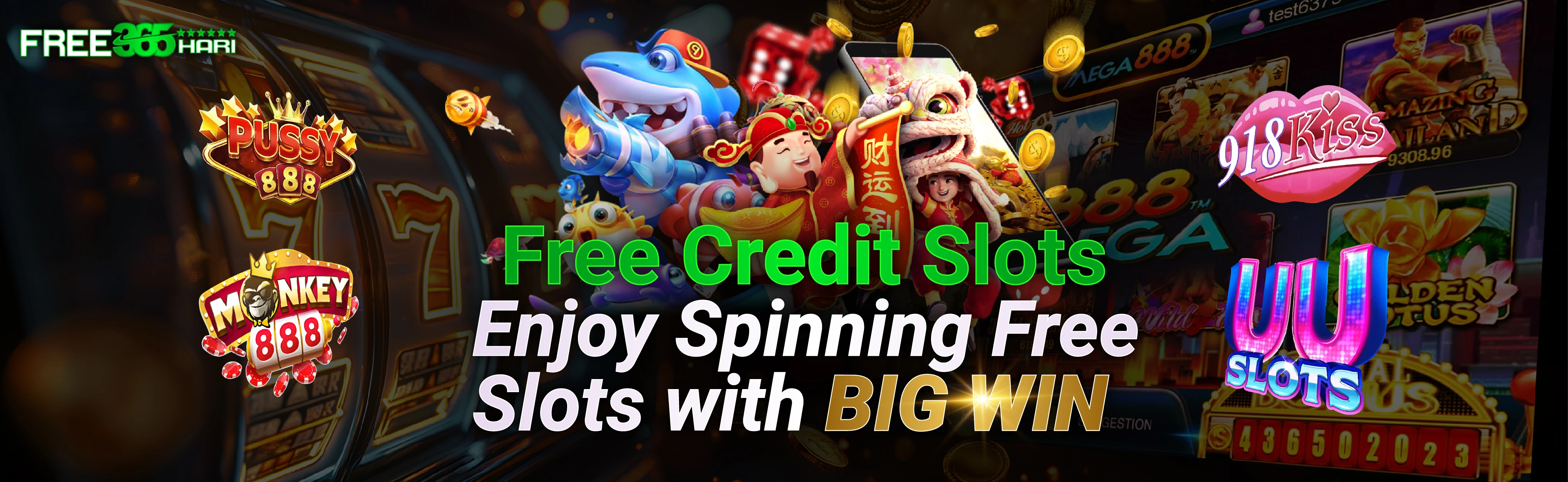 Link free credit slots, hit jackpot with slot Malaysia free credit in zero risk.